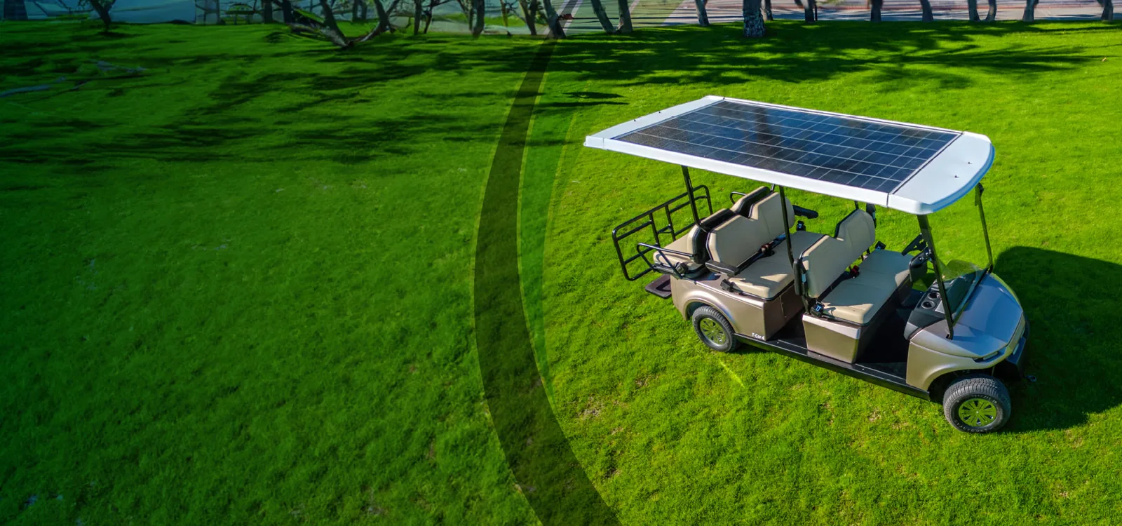 TRAGGER T-Solar güneş panelli elektrikli transfer aracı
